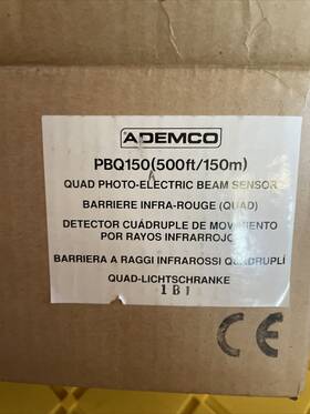 Admeco Pbq150 Ademco Quad Photo-electric Beam Sensor 500ft
