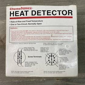 Chemetronics D601 Series 600 Heat Detector 601 Nos Nib New 135 Degree