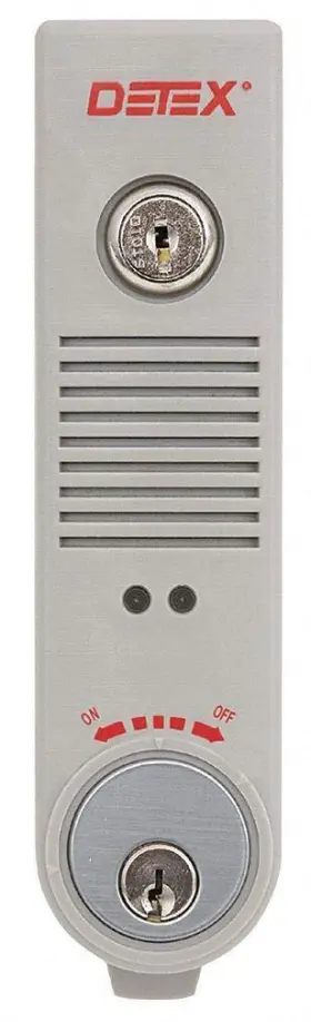 Dtxeax-300w Detex Eax-300w Gray W-cyl Exit Device