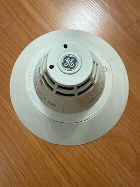 Edwards Gsa-sb4 Heat Detector Gsa-hrs With Base