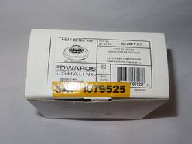 Edwards Signaling Sc20ftu-3 Heat Detector New