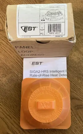 Est 793016040114 Edwards Siga2-hrs Fixed Temp And Rate Of Rise Heat Detector New In Box