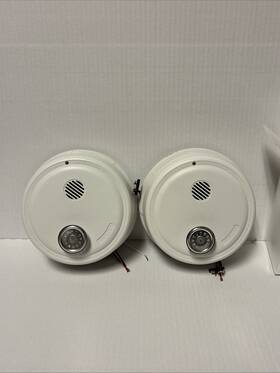 Gentex Hd135 120vac/9vdc 135 Degree Thermal Heat Detector New