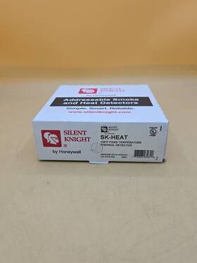 Honeywell 783863039690 Sk-heat Fixed Temperature Thermal Detector 135 Fahrenheit White New
