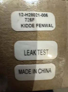 12-h28021-006 Kidde Fenwal Heat Detector 725 Degree Brand New