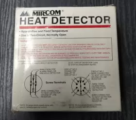 Mir-602 Mircom Heat Detector New In Box