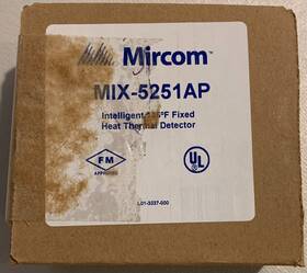 Mircom Mix-5251ap Intelligent 135 Degree Fixed Heat Thermal Detector
