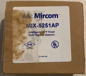Mix-5251ap Mircom Intelligent 135 Degree Fixed Heat Thermal Detector