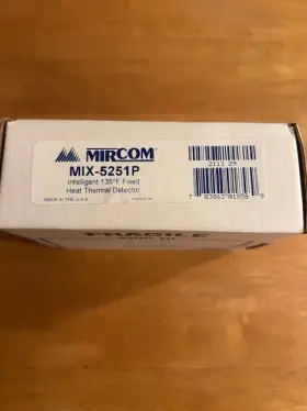 Mix-5251p Mircom Addressable Heat Detector