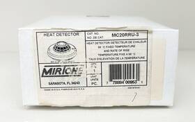 Mirtone Mc20rru-3 New In Open Box - Est Edwards Heat Detector