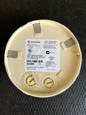 Notifier Fst-751 Fire Alarm Addressable Intelligent Heat Detector