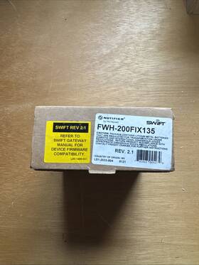 Notifier Fwh-200fix135 Honeywell Swift Wireless 135 Heat Detector