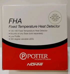 Potter 1430803 Nohmi Fha Fixed Temperature Heat Detector
