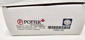 Potter Cf-135-c-w Heat Detector - New-open Box