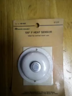 49-482 Radio Shack Vintage 135 Degree Heat Sensor