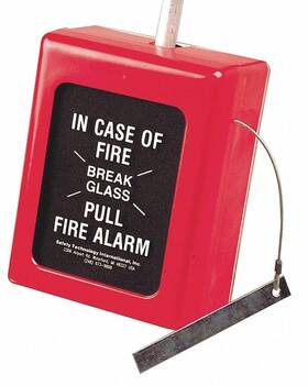 Safety Technology International Inc Sti-4130 Inc. Break Glass Stopper Large