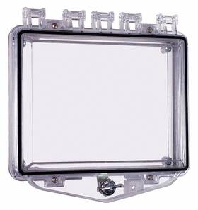 Safety Technology International Inc. Sti-7511e Enclosure Open Clear Flush Thumb Lock