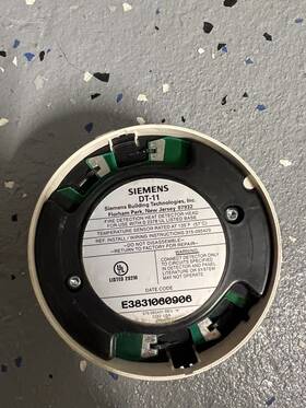 Siemens Dt-11 Heat Detector