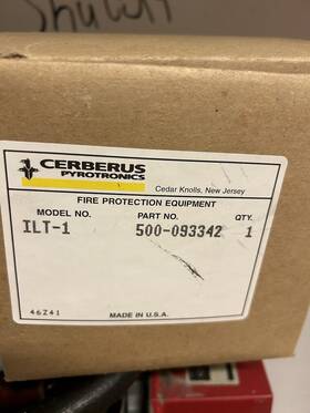 Siemens Ilt-1 Cerberus Pyrotronics Thermal Detector No Base