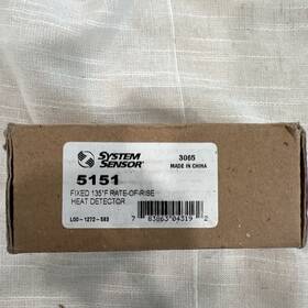 System Sensor 5151 Heat Detector