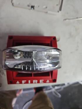 System Sensor Mass241575ada Model No. Horn Strobe