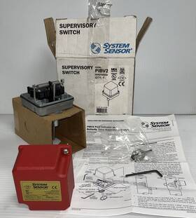System Sensor Pibv2 Supervisory Post Indicator Valve Fire Alarm Switch Nos
