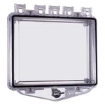 Enclosure, Polycarbonate, Flush Mount, 7 3/4 In X 5 2 1/4 D, New. Price: $68.51.