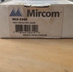 Mircom MIX-3300 Addressable Heat Detector Fire Alarm Sensor New. Price: $25.00.