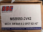 Sdc MSB550-2V42 Push To Exit Bar Security Door Control 42" Spdt Finsish: 628 New. Price: $110.00.